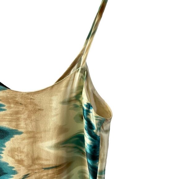 Graham & Spencer Ruffle Silk Mini Dress Size MED - Picture 5 of 7